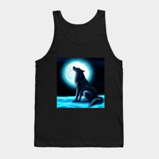 Wolf moon Tank Top